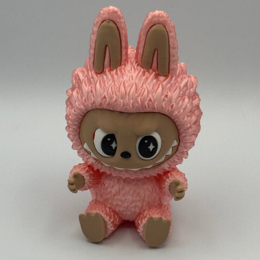 3D Printed Labubu's Sitting Figure – 5.5” with Rotating Eyes