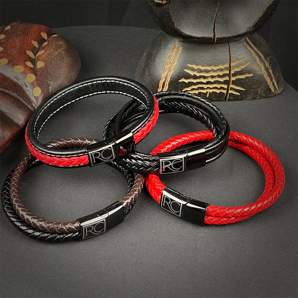 Leather bracelet - Reico Creations