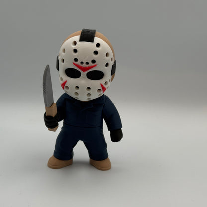 3D Printed Horror Movie Figurines – Halloween Collectibles