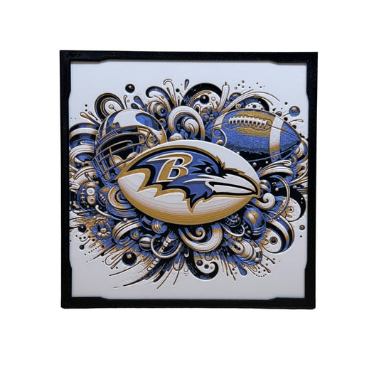 Impression 3D des Ravens de Baltimore