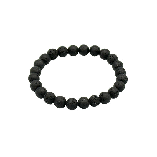 Onyx & Lava Stone Fusion Spiritual beaded single Bracelets