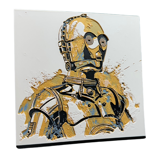 Star Wars - C3P0 3D Print Artwork