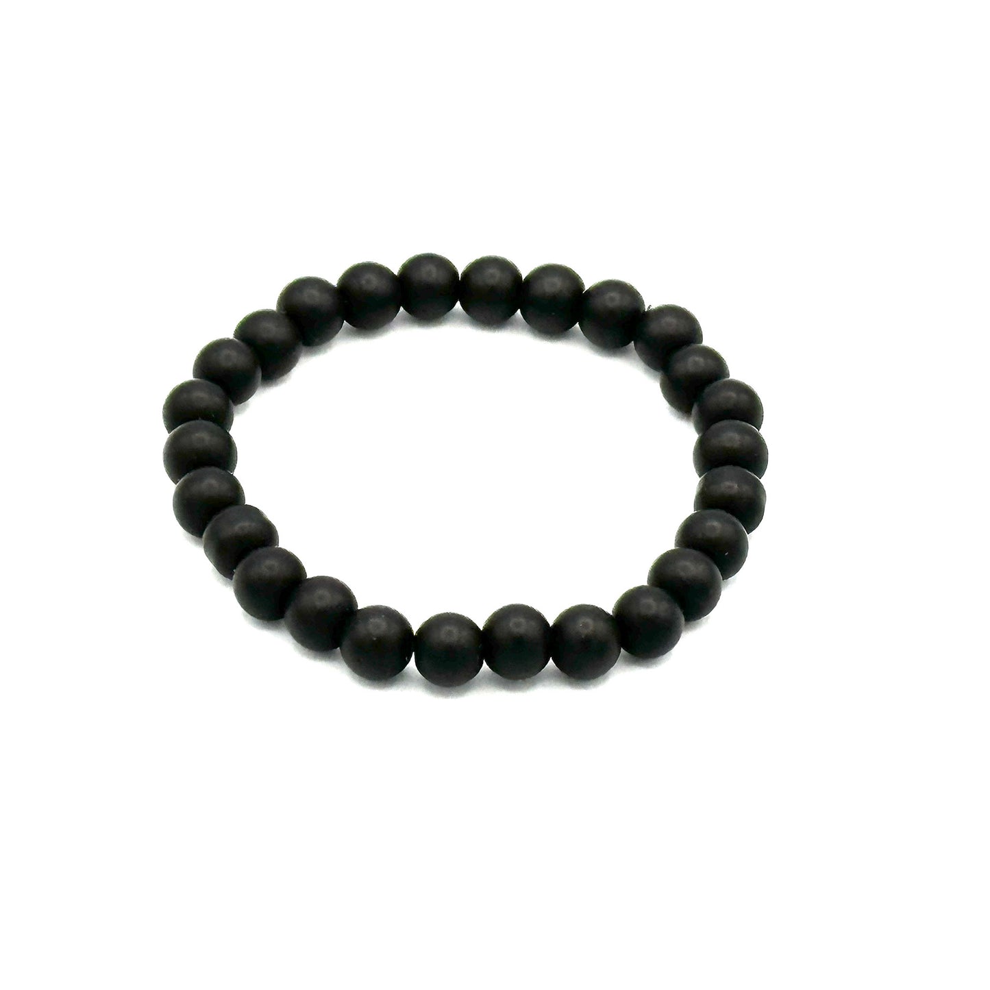 Bracelets simples en perles spirituelles Onyx et pierre de Lave Stone Fusion