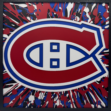 Montreal Canadians 3D Print Artwork Series2