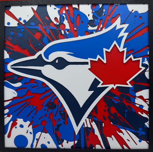 Toronto Blue Jays 3D Print Artwork Series2