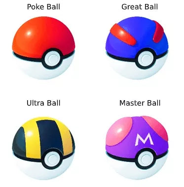 3D Printed Pokémon Pokéballs – First Generation