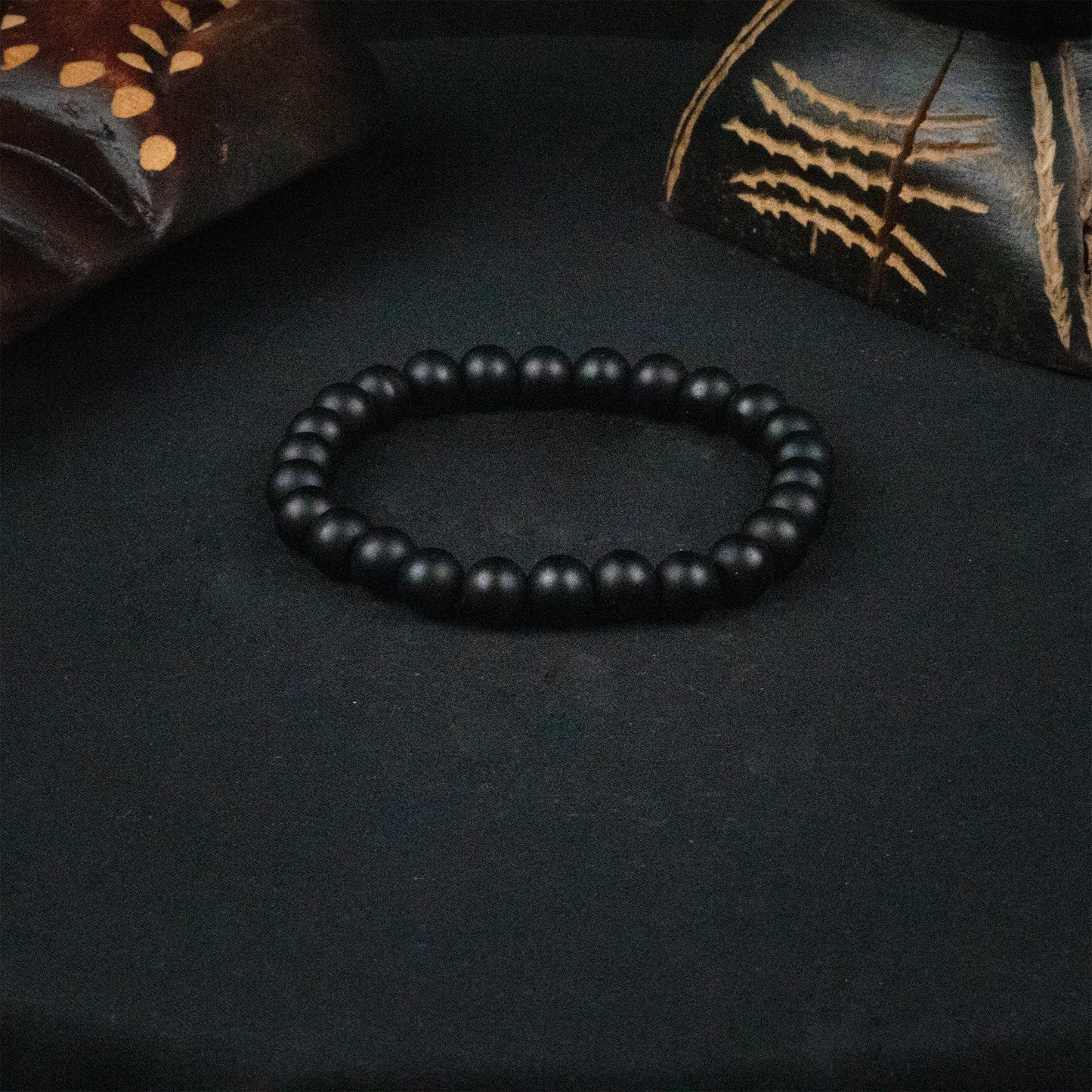 Onyx & Lava Stone Fusion Spiritual beaded single Bracelets - Reico Creations