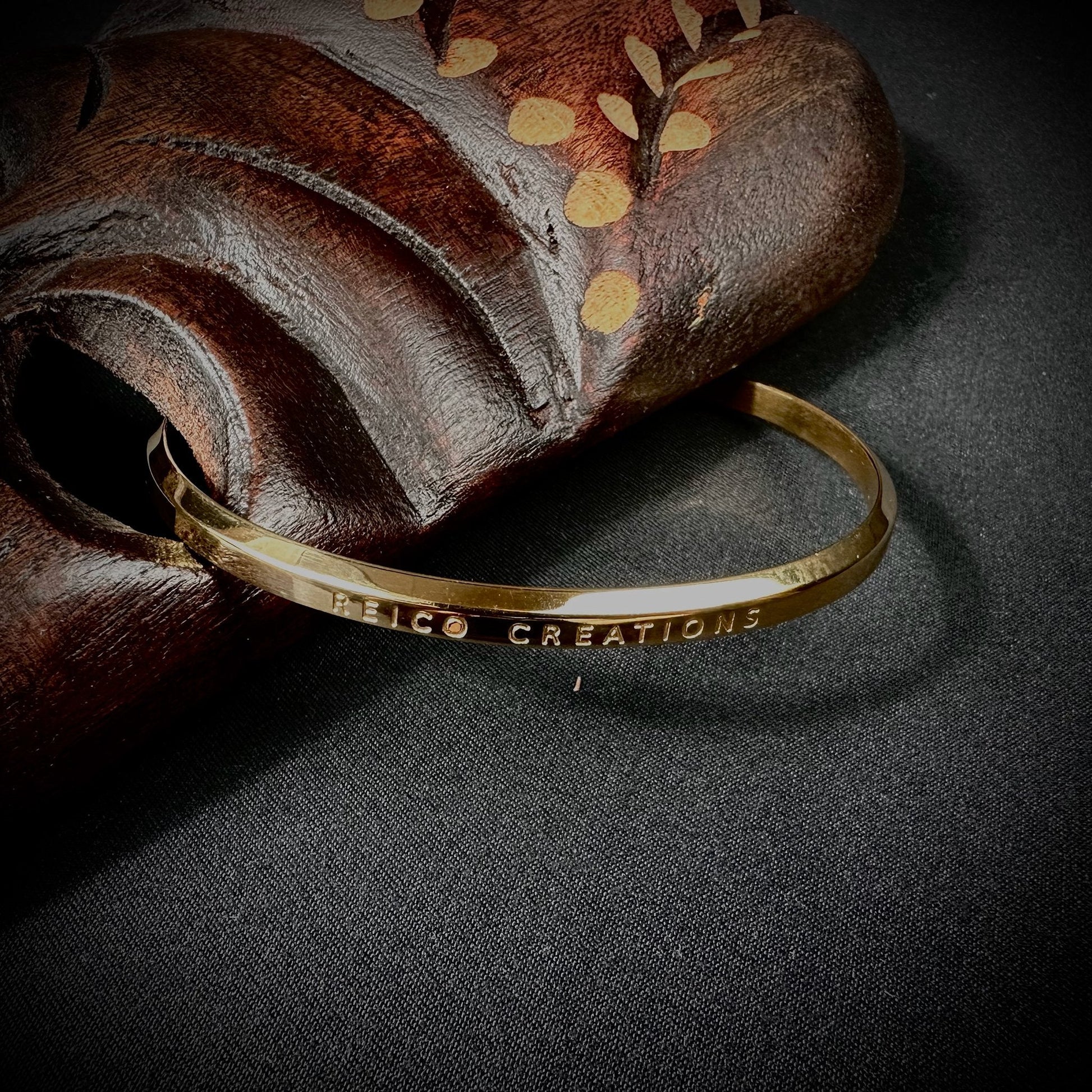 Simplest Bangle Bracelet - Reico Creations